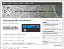 Tablet Screenshot of brfbellevue.se